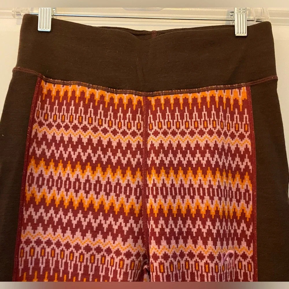Kari Traa Wool Baselayer Leggings Sz M Like New - Picture 2 of 6